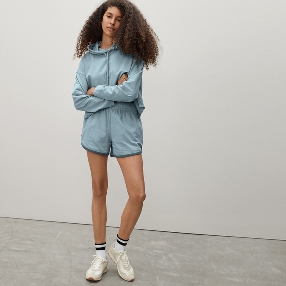 Everlane • retro jersey pullover hoodie - Picture 10 of 10